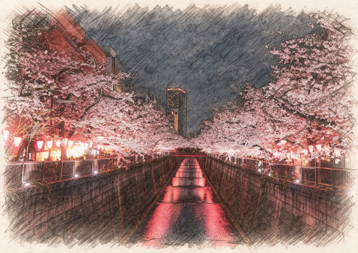 2026年目黒川の桜